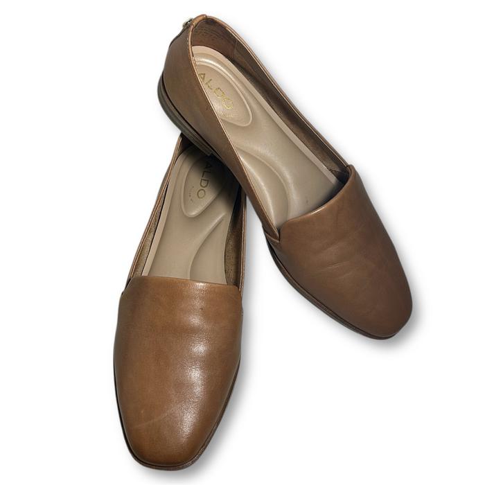 Sepatu Flat Shoes Aldo Size 37 - Medium Brown Preloved
