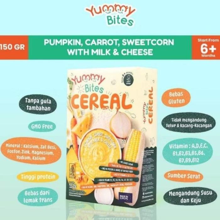 Terbaru Yummy Bites Cereal 150Gr Terlaris