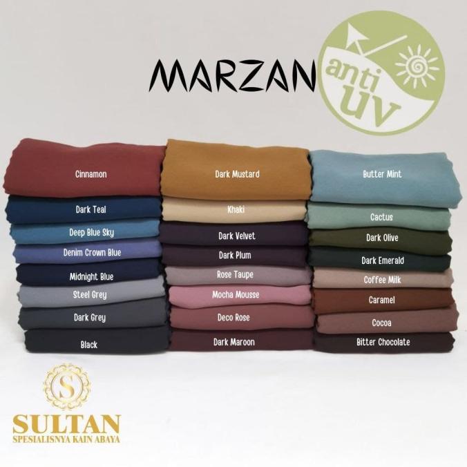 Kain Sultan Bahan Untuk Gamis Abaya Mazen ( Marzan )