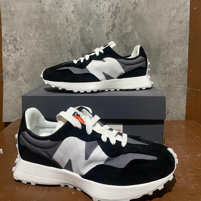 Sepatu Sneakers New Balance 327 Pig Skin Original Resmi Bnib