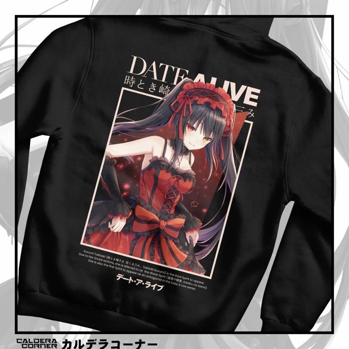 Jaket Distro Anime Date A Live Kurumi Tokisaki Terbaru Terlaris Terbaik
