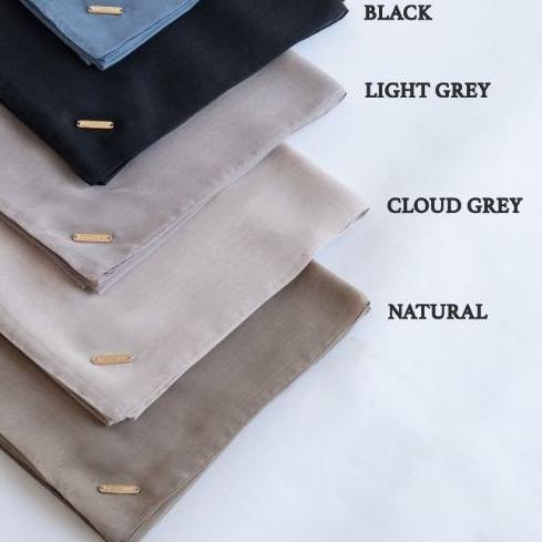 Hijab Deenay Segi Empat Polos Paris Ultimate New
