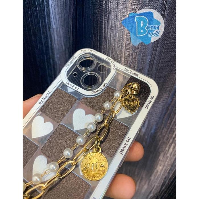 Fgh-56 Gm004 Softcase Rantai Mutiara Realme C1 C2 5 5I C3 8 Pro C17 7I 10 C11 C12 C25 Narzo 20 C15 C