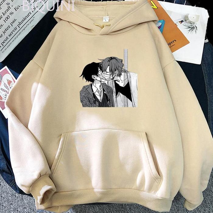Hoodie Anime Sasaki To Miyano Funny Cartoon Winter Hoodie Hoody Oversize Unisex Terbaru Terlaris Ter