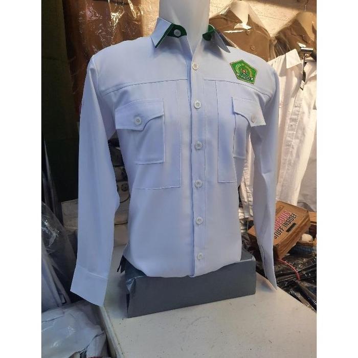 Seragam LICHANDRA Atasan KEMENAG Pria , Seragam Kemenag RI Pria Lengan Panjang , Baju Dinas Kementri