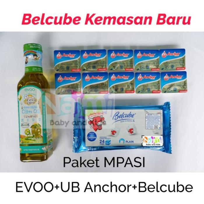 Terbaru Paket Hemat Mpasi Evoo Casa Di Oliva Dan Ub Elle Vire Anchor Unsalted Butter + Keju Kiri Dan