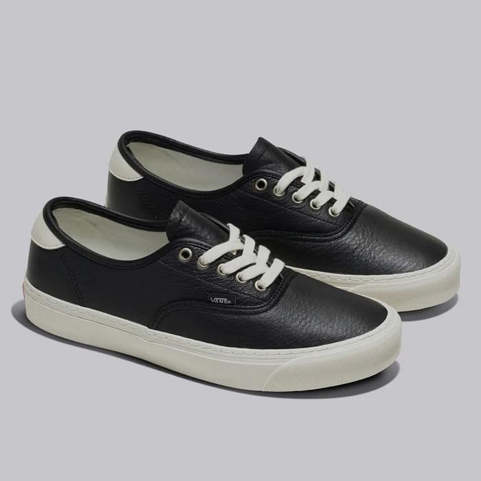 Vans Authentic Lux Leather - Black/White