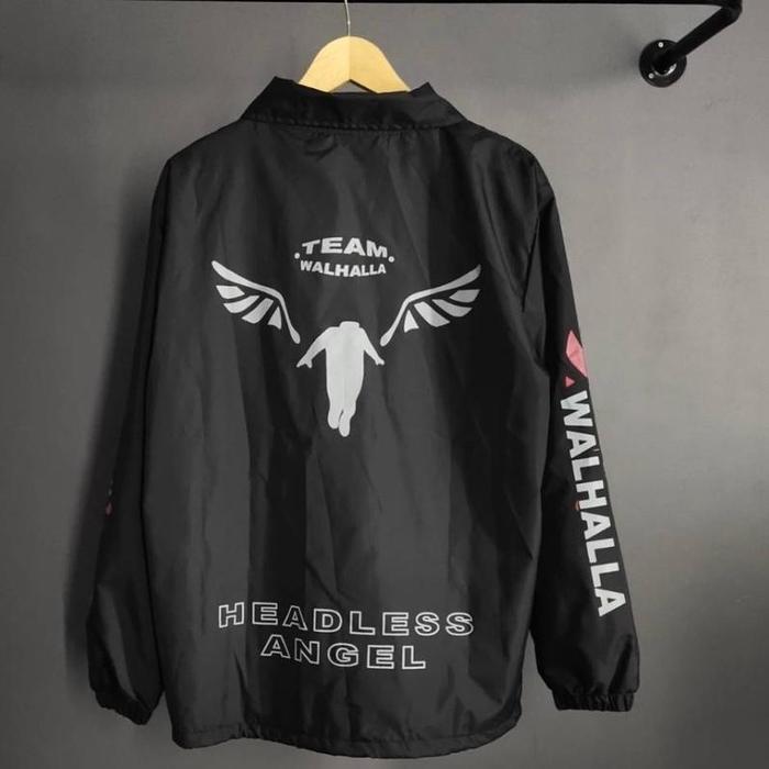 Jaket Coach Anime Tokyo Revengers Team Valhalla Limited Edition - Jacket Unisex Waterproof Terbaru T