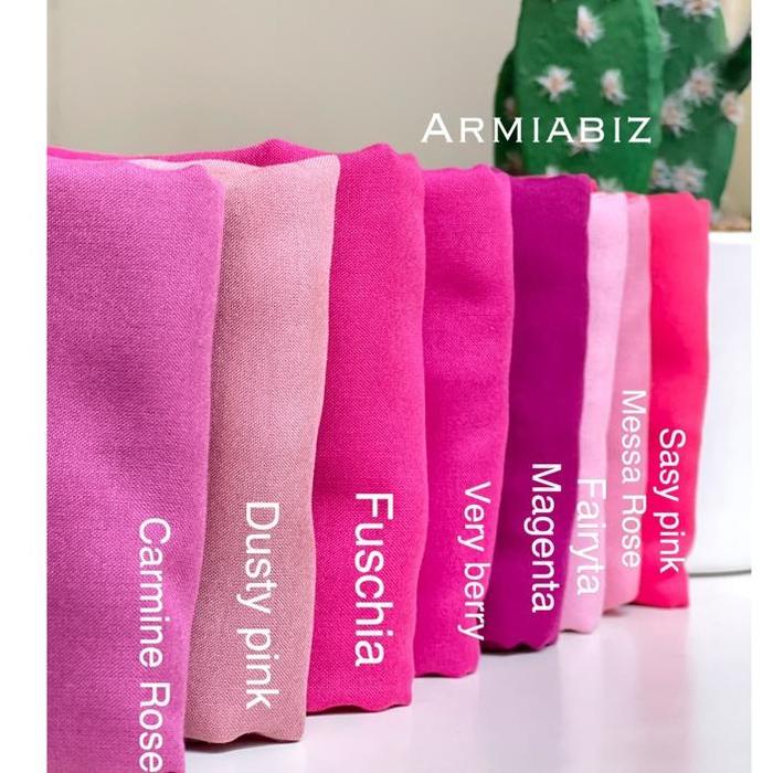 Liza Series Pink Original By Deenay Polosan Pink, Fuchia Magenta Dusty Pink
