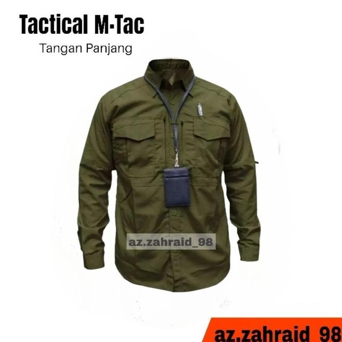 Kemeja PDL N-Tac | Baju PDL Tactical | Kemeja Taktical | Kemeja Tactical Pria Lengan Panjang | Kemej
