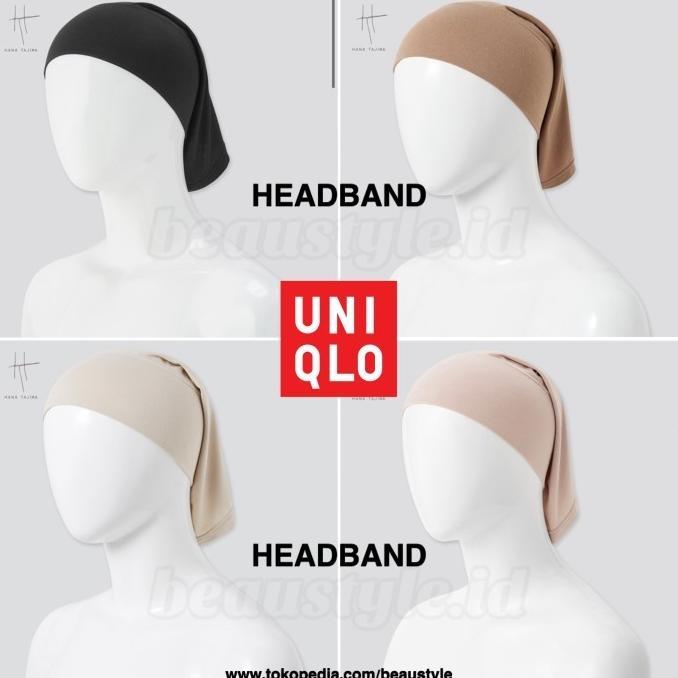 UNIQLO Airism Hana Tajima Headband / Hijab / Ciput Ninja Inner Hijap