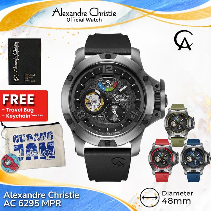 Alexandre Christie Pria AC 6295 MPR AC6295MPR AC 6295 Strap Rubber