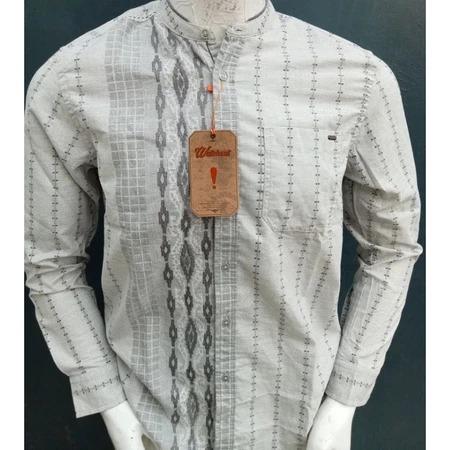 KEMEJA KOKO WATCHOUT CASUAL LENGAN PANJANG REGULAR FITT ORIGINAL