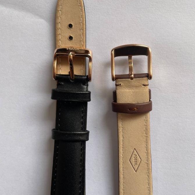tali jam fossil wanita strap fossil jacqueline boyfriend 14mm 18mm