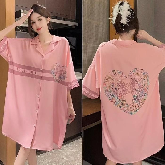 BAJU TIDUR WANITA-DRESS-DASTER-Lingerie satin 45PL SL