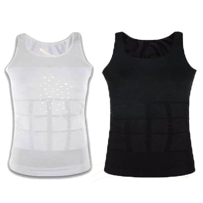 Slim N Lift Body Shaper For Men Singlet Kaos Baju Pelangsing Pria