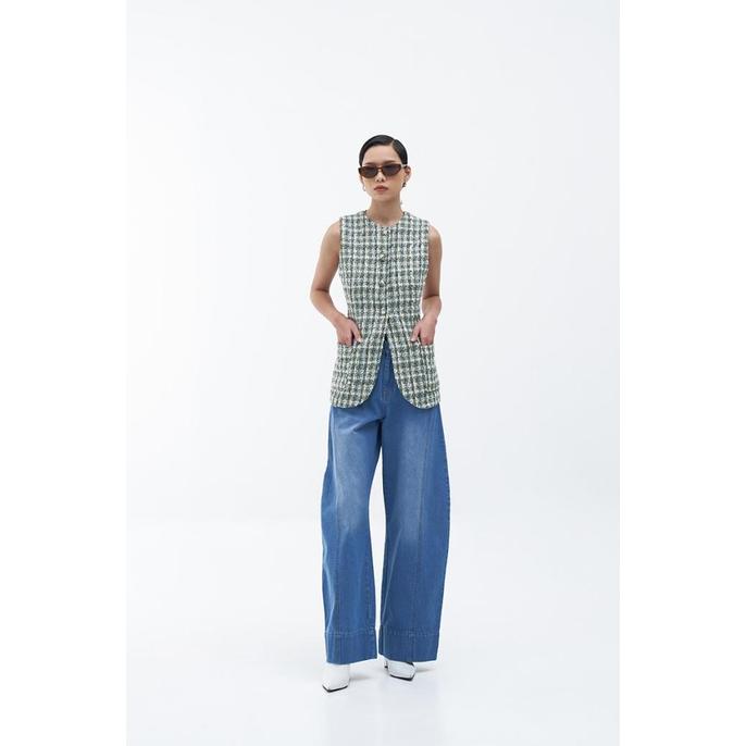 DUMA - MATCHIA TOP | GREEN MULTI