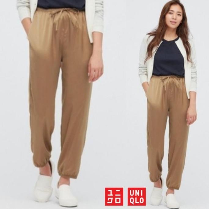CELANA JOGGER WANITA BRAND UNIQLO ORIGINAL JOGGER RAYON PREMIUM