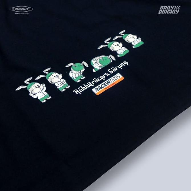 Sarung Racertees Hitam Viral (Sarung Tosca)