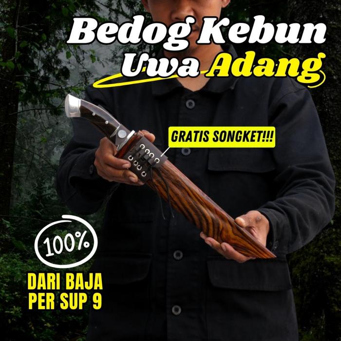 Ladang Jaya - Golsom Kebun Uwa Adang Bahan Baja Per SUP9 Sarung Motif