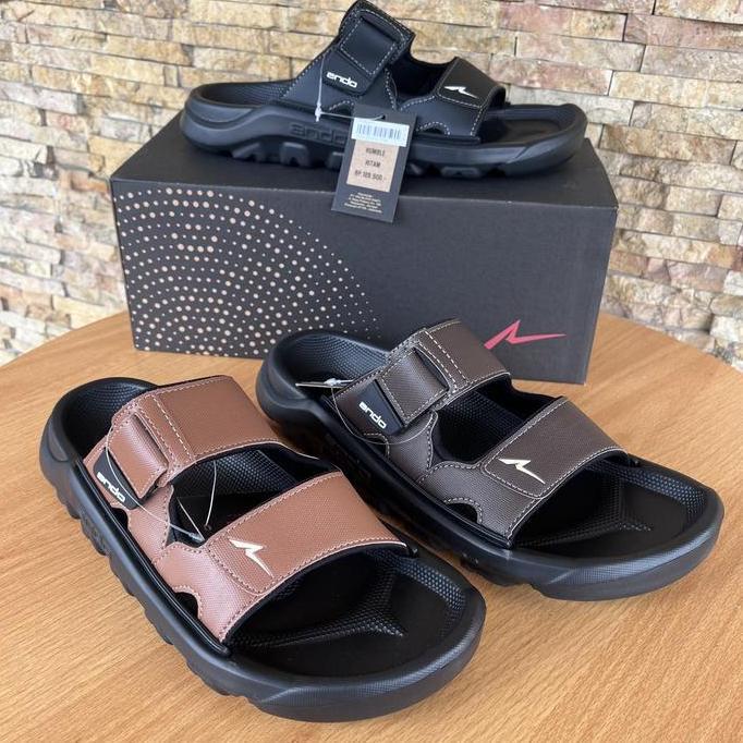 Sandal Ando Gemoy, Humble, Gentle Pria Selop Karet Original Casual 38-43