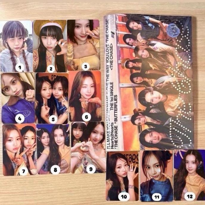 (READY) OFFICIAL HEARTS TO HEARTS PHOTOCARD H2H THE CHASE