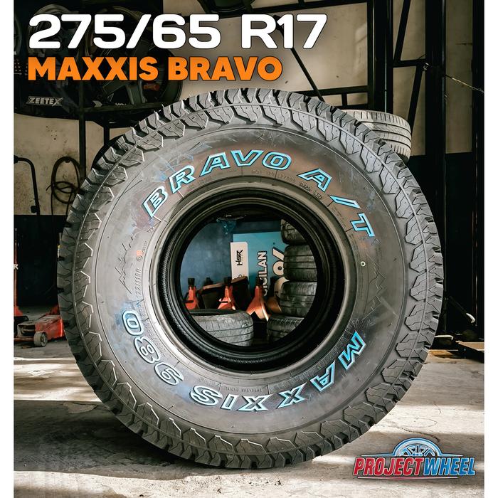 BAN MOBIL 275 65 R17 MAXXIS AT980 BRAVO 275/65 RING 17 tulisan putih White Strip - TOKO PELEK BAN CA