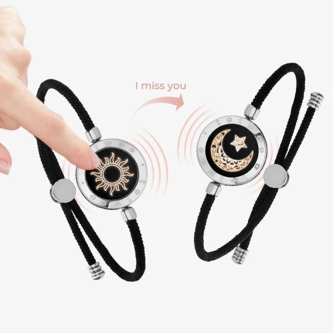 Totwoo Sun & Moon Touch Bracelets / Totwoo Smart Couple Bracelets