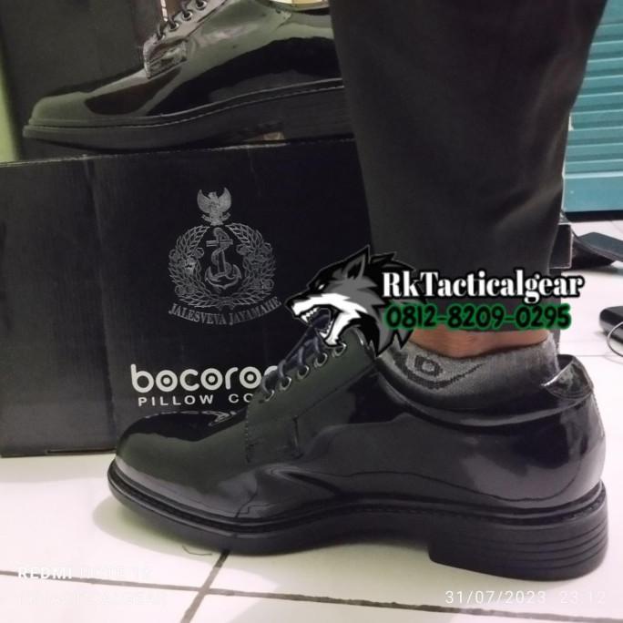 (ORIGINAL) Sepatu PDH JATAH TNI AL Bocorocco