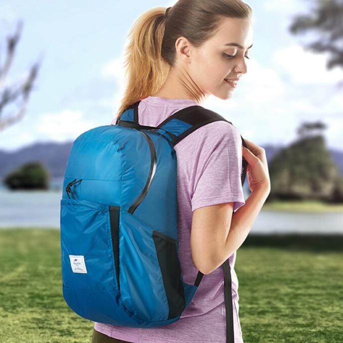 Ransel lipat naturehike 22L tas waterproof NH17A017-B