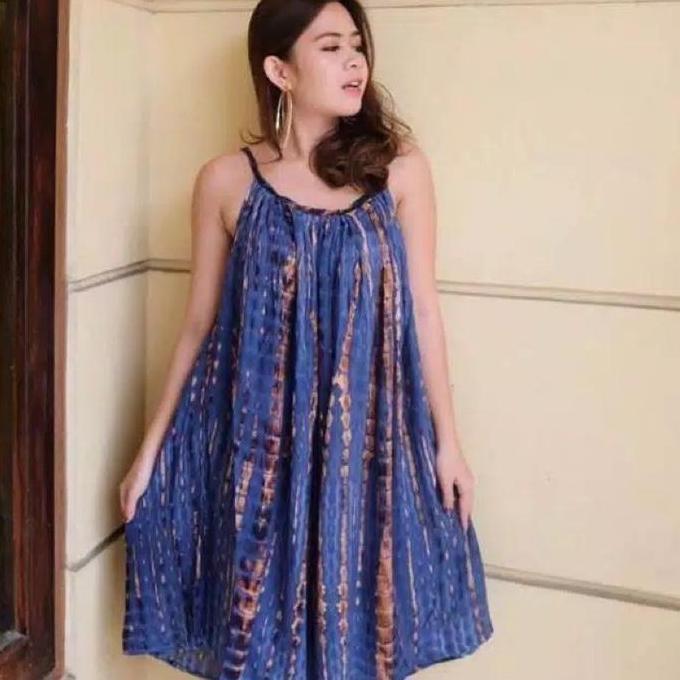 Daster Bali Lobek Pendek - Homedress Lekton Tali Kecil
