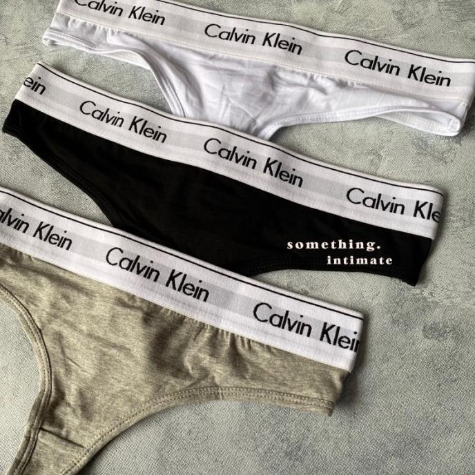 [THONG] KLN Basic Modern Cotton Gstring Panty CD Mini Sexy Thong Katun
