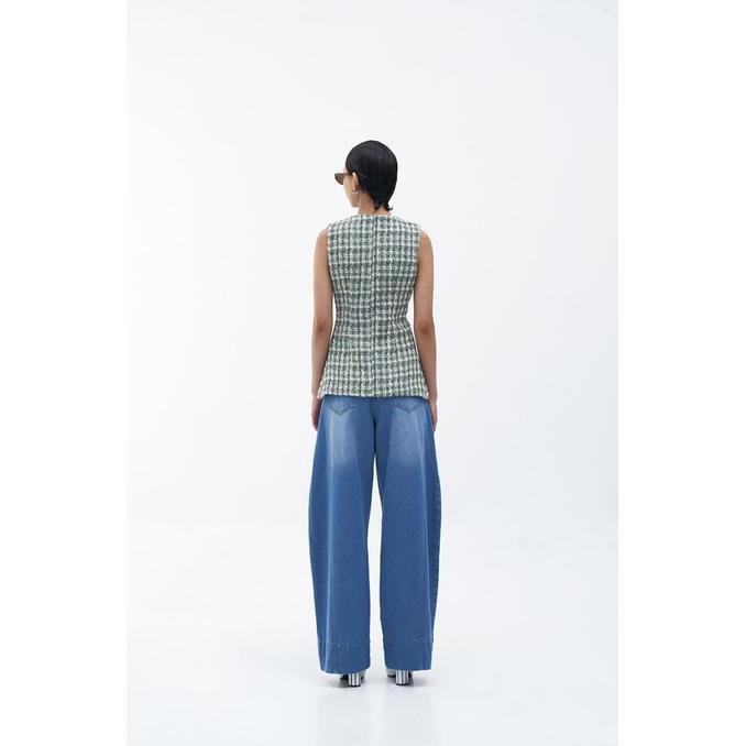 DUMA - MATCHIA TOP | GREEN MULTI