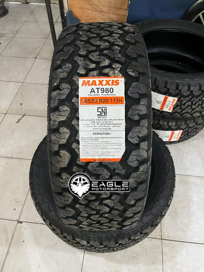 BAN MOBIL MAXXIS BRAVO AT RING 20 265 55 R20 - BAN IMPOR MAXXIS 265/55 R20