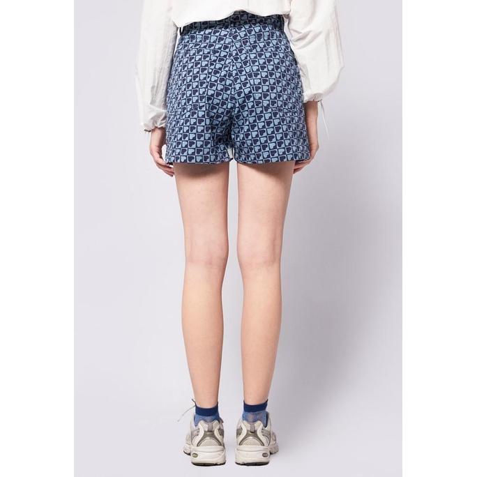 COLORBOX Printed Denim Shorts I-SPDFJN124D019 Multicolor