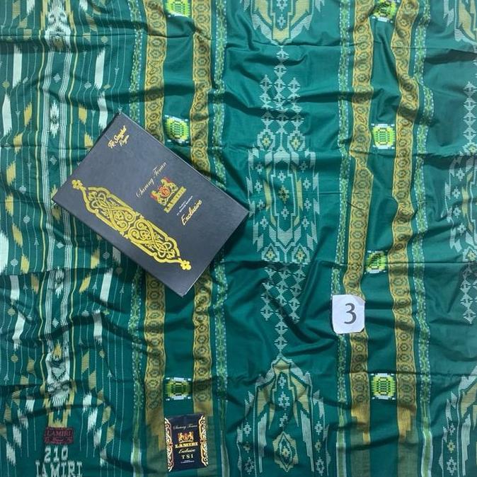 SARUNG LAMIRI TSI ASLI SONGKET GUNUNG ELEGAN EXLUSIVE RAYON PREMIUM TERLARIS AA
