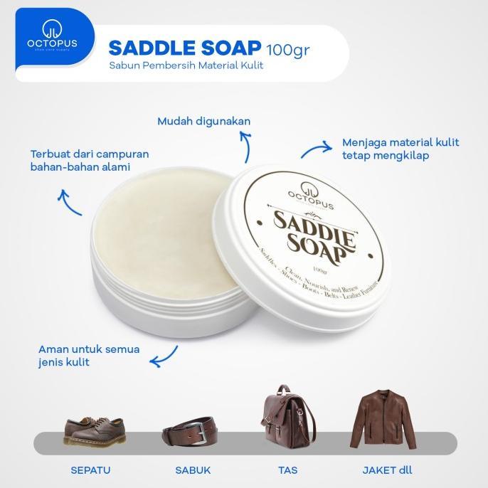 Sabun Pembersih Kulit Octopus Saddle Soap