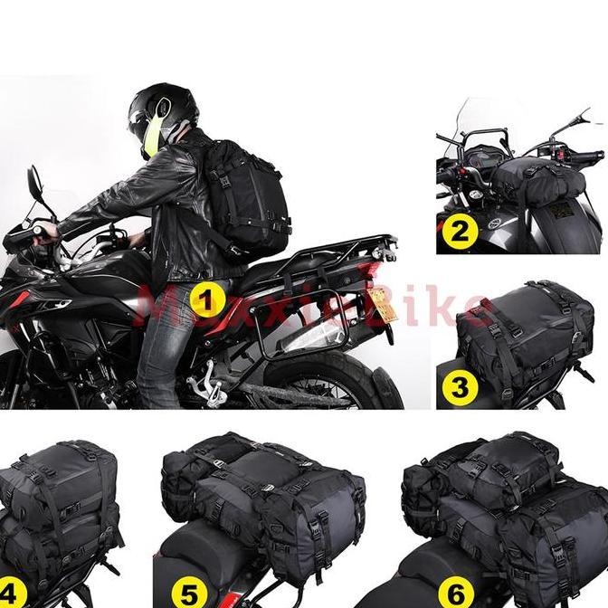 Rhinowalk Tas Sepeda Motor Multifungsi MT21610/20/30 Motorcycle Pannier Travel Bag 10L 20L 30L