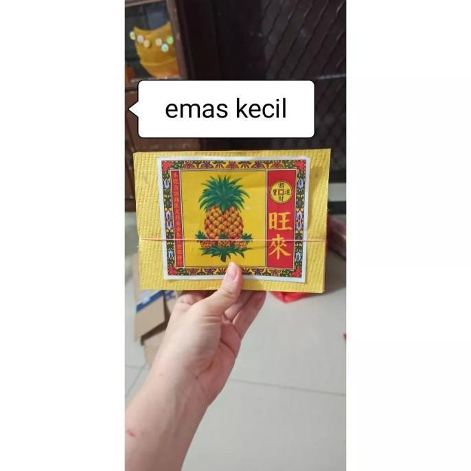 (1 ikat) kertas sembahyang kim cua emas /perak