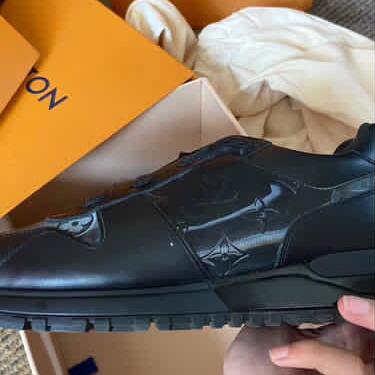LV Run Away Sneakers Black Original - Size 41