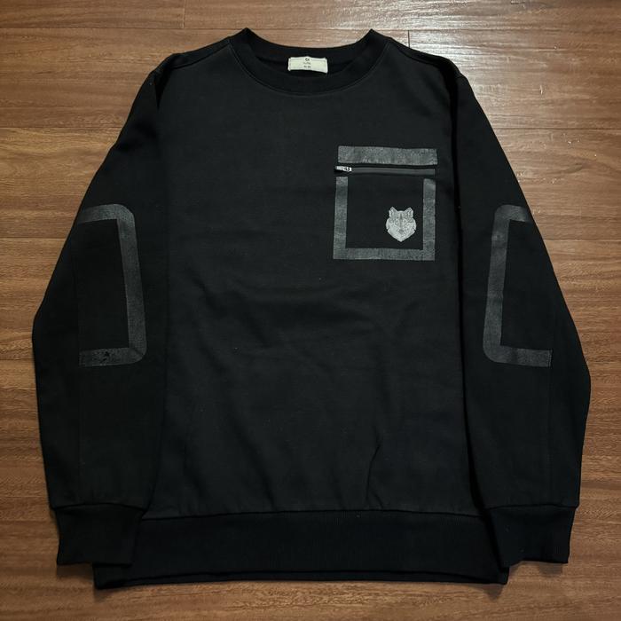 Sweater Crewneck Kulte Hitam - Size S