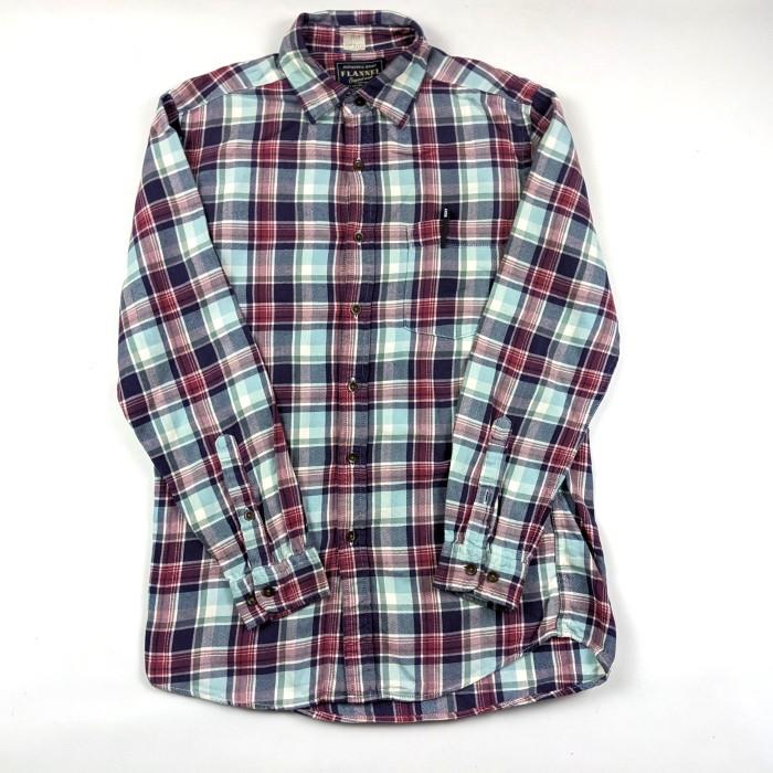 Kemeja Pria Flanel Kemeja UNIQLO P117 Second Branded Size S