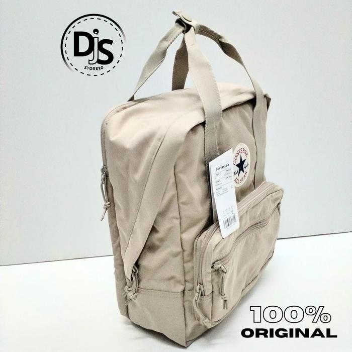 Tas Converse Small Square Backpack Coklat