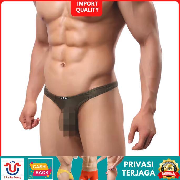 Celana Dalam Pria Gstring Trunks Ice Silk Vph - Jok Sempak Cd Zlaki