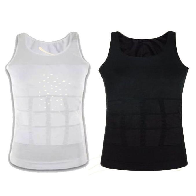 Slim N Lift Body Shaper For Men Singlet Kaos Baju Pelangsing Pria