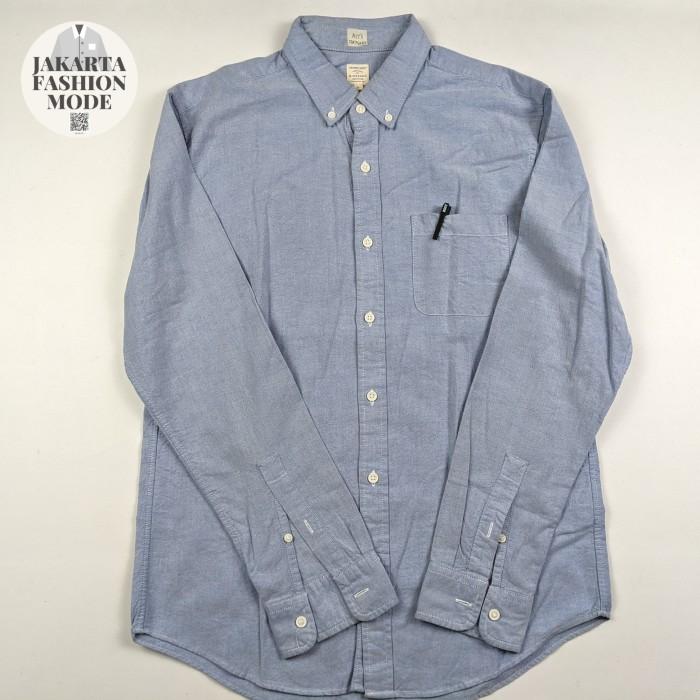 Kemeja Pria Casual Kemeja Formal GIORDANO A173 Second Branded Size M/L