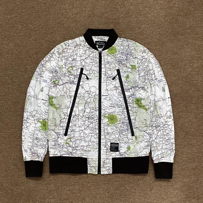 Vintage Manatash Japan Paper Map Jacket