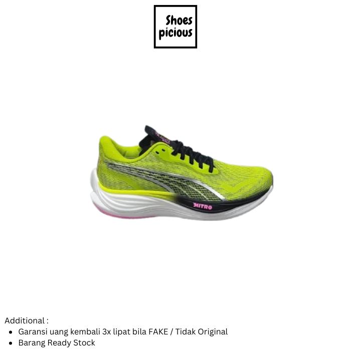 Sepatu Sneakers Casual Running Kets Pria Puma Velocity Nitro 3 Running Women