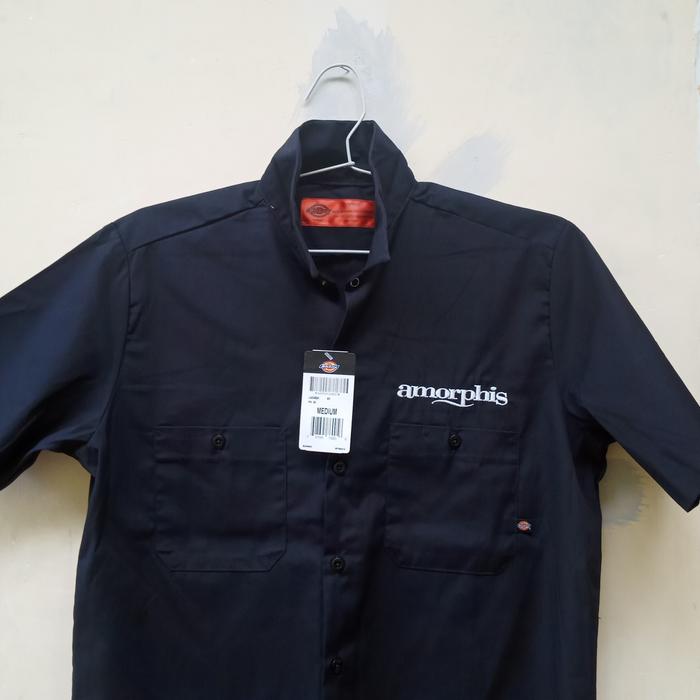 Amorphis - Hammer Logo Mens Workshirt