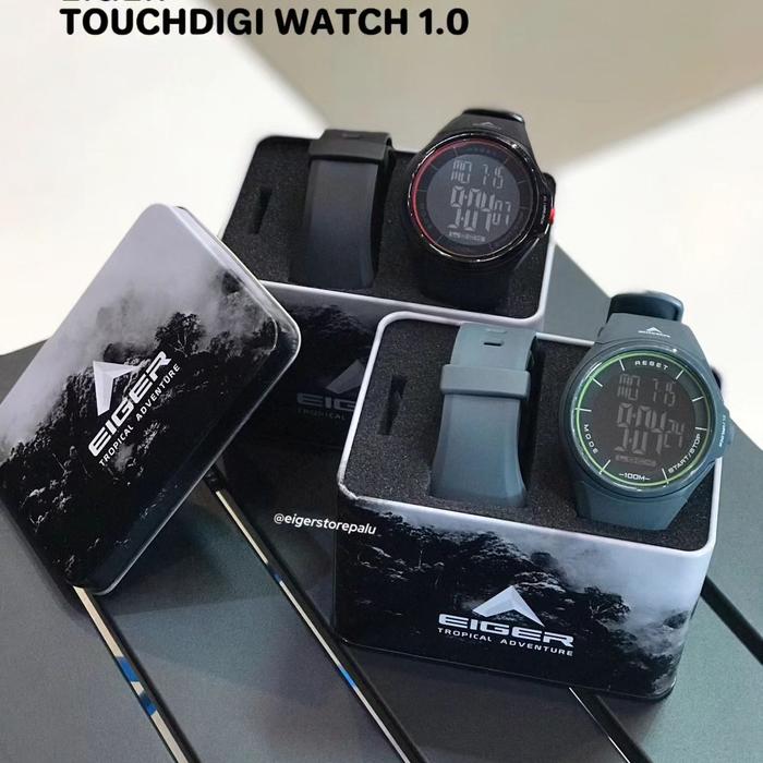 Eiger Touch Digi TYP11528-01 Jam Tangan Touchscreen Original